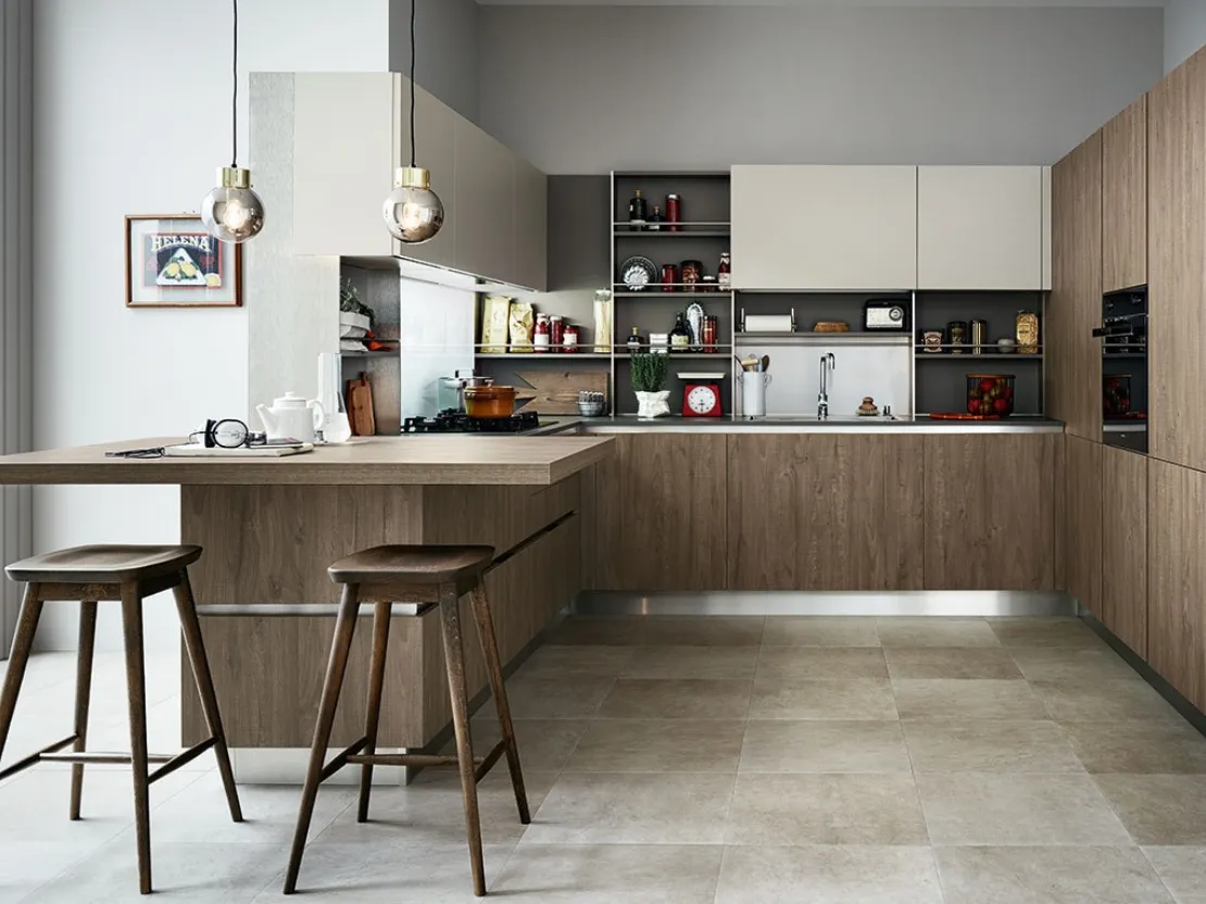 Cucina angolare Ethica GO di Cucine