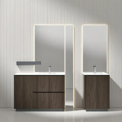 Mobile da Bagno a terra Giunone 9013 in nobilitato Vulcano di Edoné