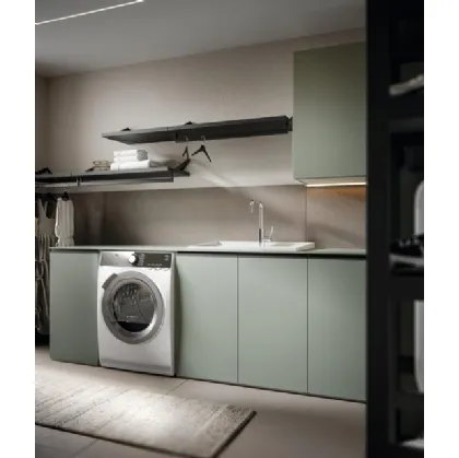 Mobile da Bagno per lavanderia Minerva 05 in nobilitato Prato di Edoné