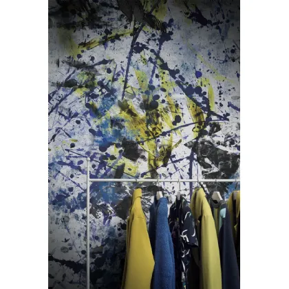 Carta da parati moderna con grafica astratta Jackson di London Art