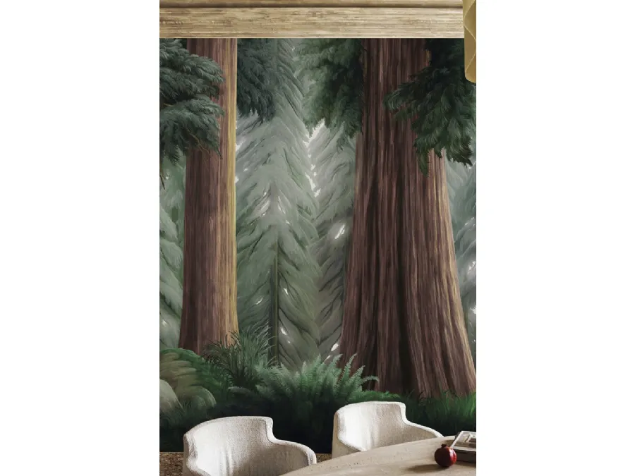 Carta da parati La Forêt Éternelle di London Art