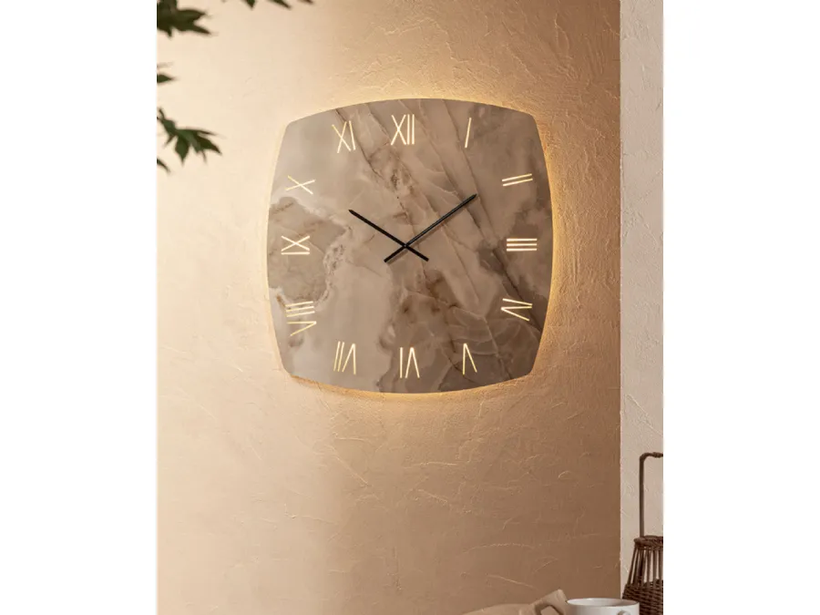 Orologio Portorotondo in ceramica di Riflessi