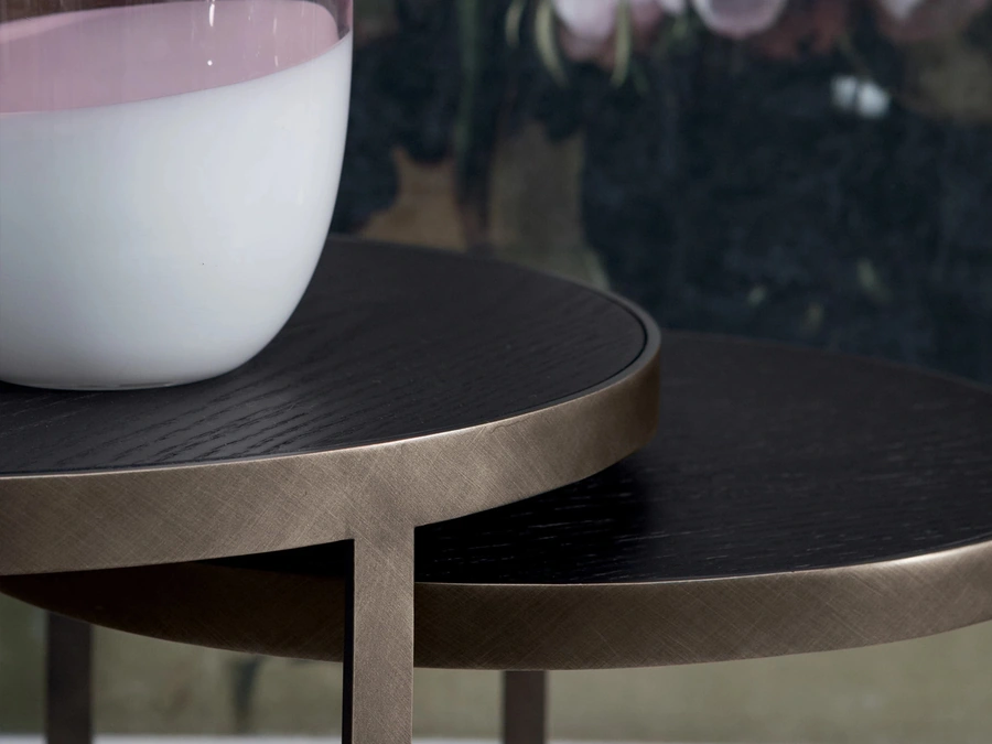 Tavolino rotondo Hammer di Tonin Casa