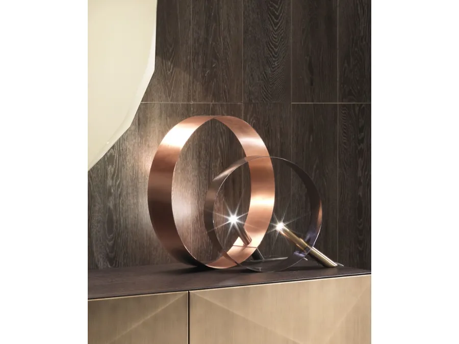 Lampada da tavolo Led Loop T di Riflessi