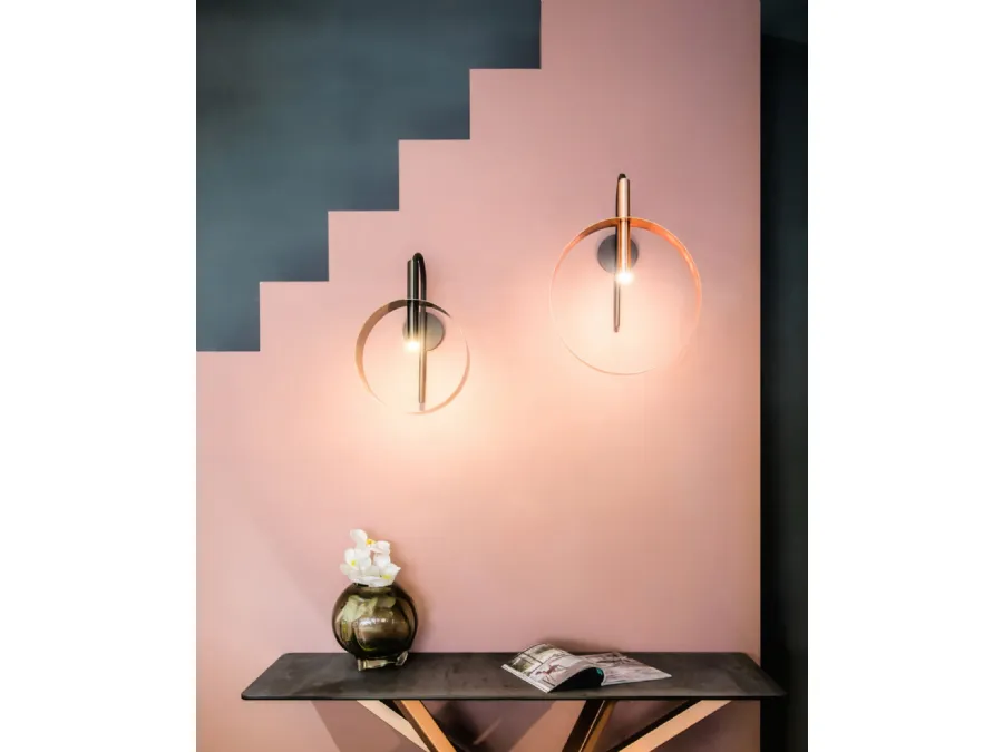 Lampada da parete Led Loop A di Riflessi
