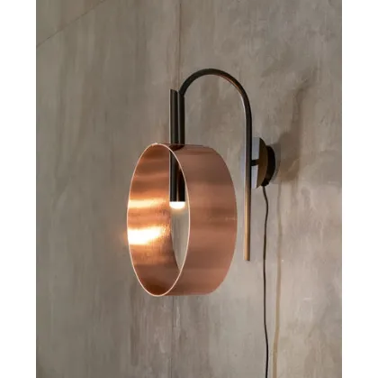 Lampada da parete Led Loop A di Riflessi