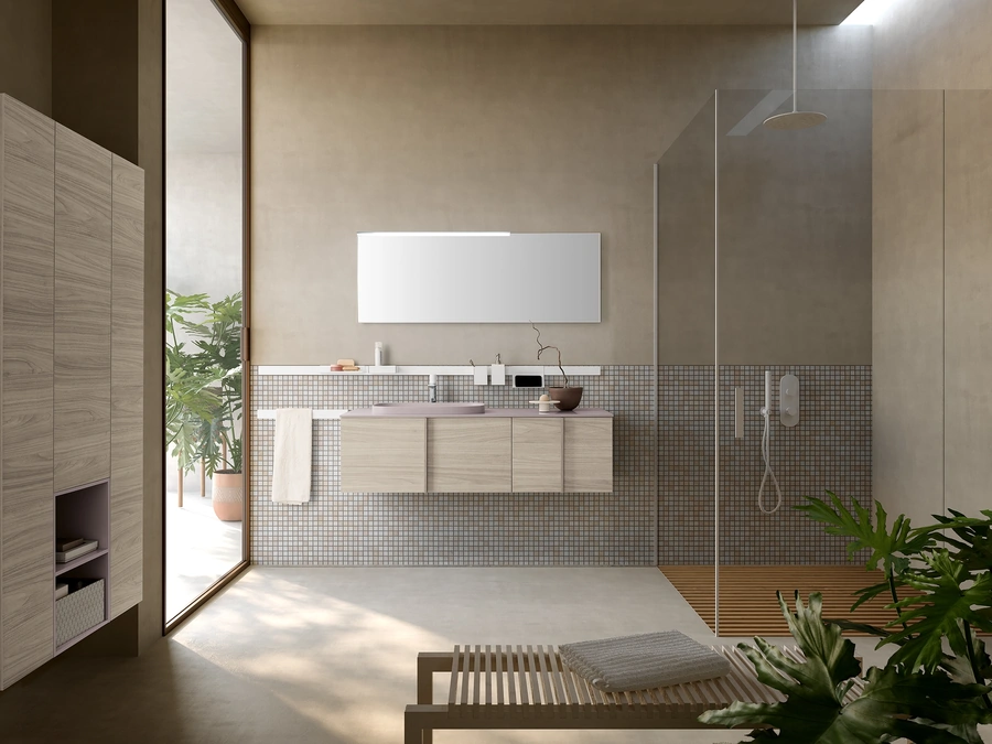 Mobile da Bagno sospeso Essenze 07 di Archeda