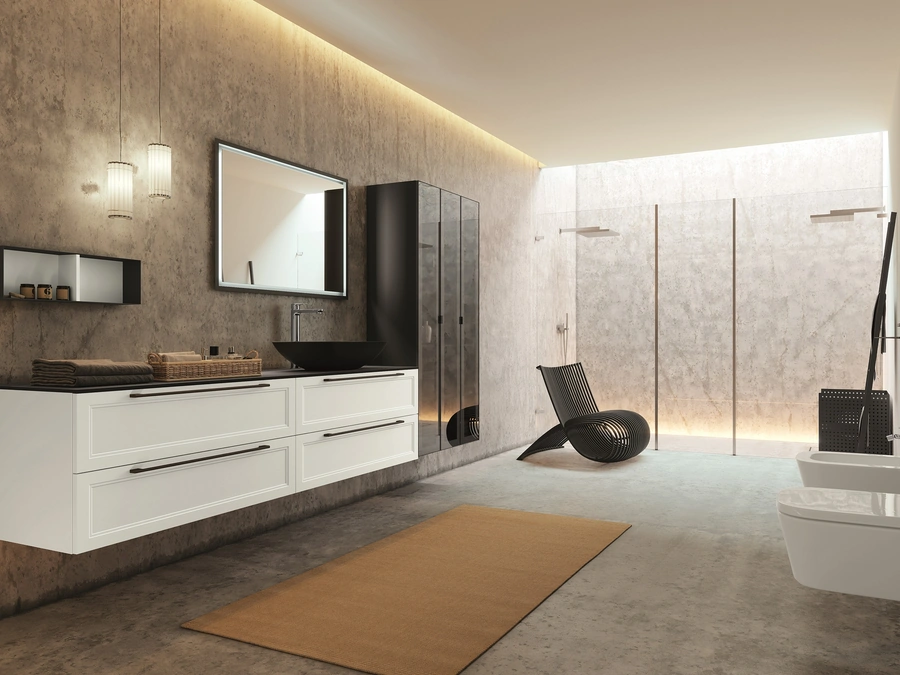 Mobile da Bagno sospeso Seta 07 di Archeda