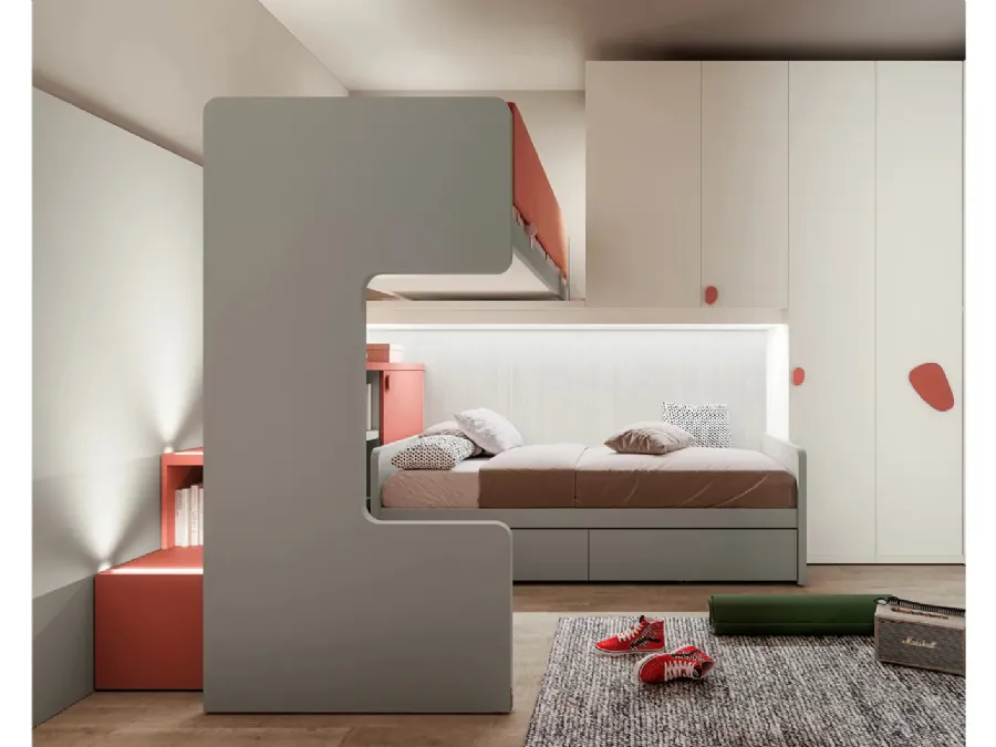 Cameretta Layout 16B di Doimo Cityline