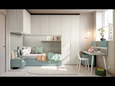 Cameretta a ponte Layout 03B di Doimo Cityline
