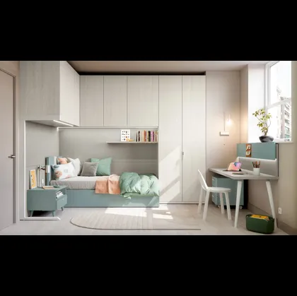 Cameretta a ponte Layout 03B di Doimo Cityline