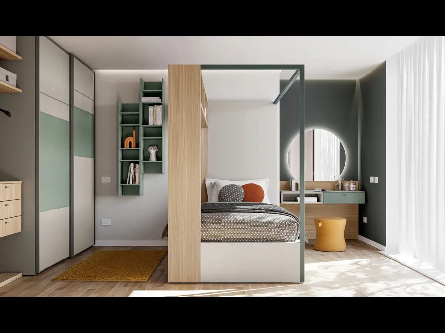 Cameretta Layout 04A di Doimo Cityline