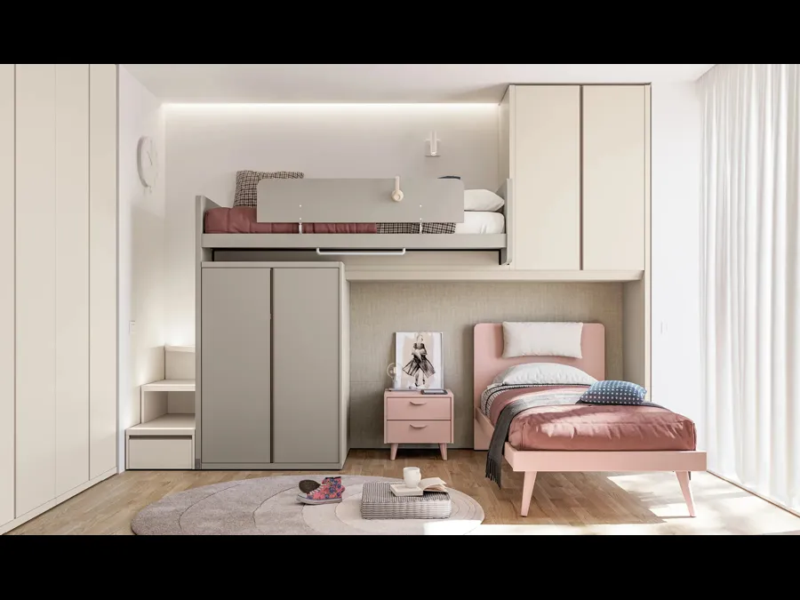 Cameretta Layout 15B di Doimo Cityline