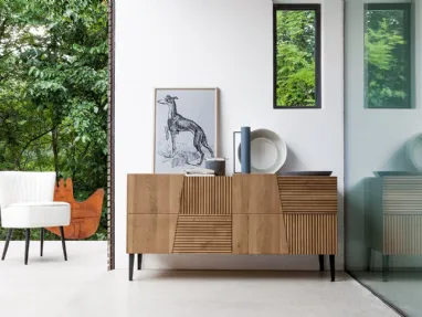 Comò Design in Rovere massello di Devina Nais