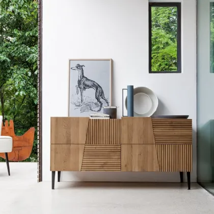Comò Design in Rovere massello di Devina Nais