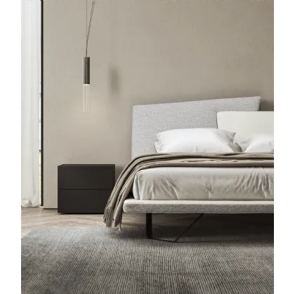 Comodino I-Night System in laccato opaco di Presotto