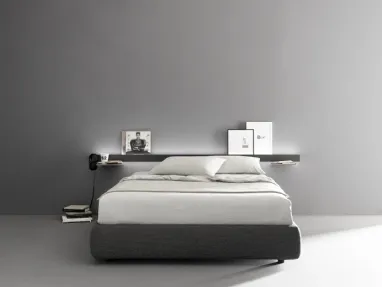 Letto in tessuto Groove di Caccaro