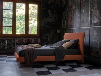 Letto imbottito Jackson di Dorelan Letti