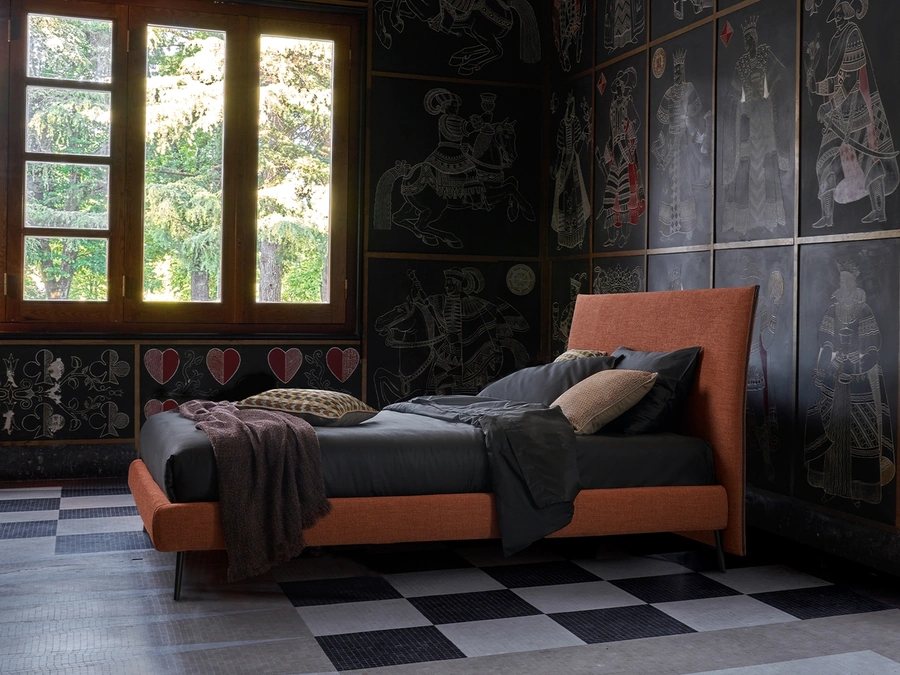 Letto imbottito Jackson di Dorelan Letti