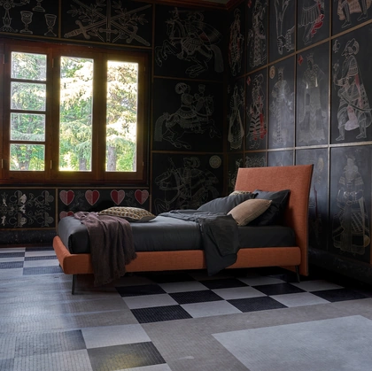 Letto imbottito Jackson di Dorelan Letti