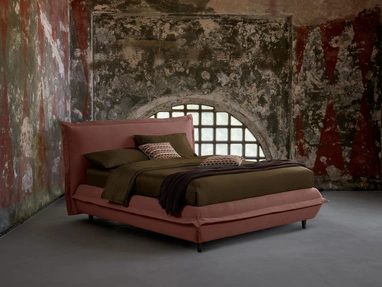 Letto imbottito Keit di Dorelan Letti