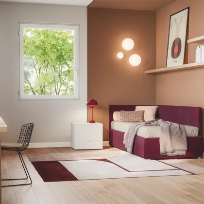 Daybed singolo con letto estraibile Maya di Twils