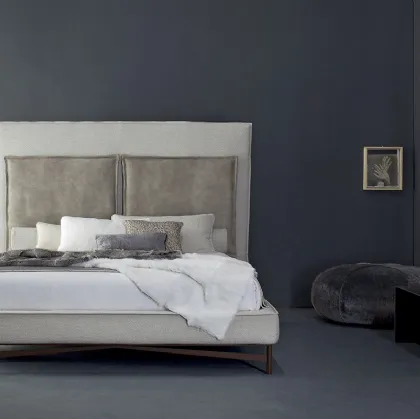Letto in tessuto con testiera alta SP2802 Alto di Twils