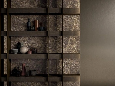 Libreria a muro Brera 04 di Modulnova