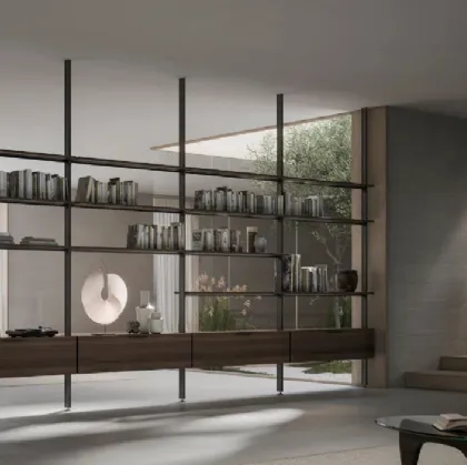 Libreria Karin a soffitto di Doal