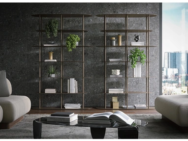 Libreria in lamiera di metallo Oasi XL Tonin Casa