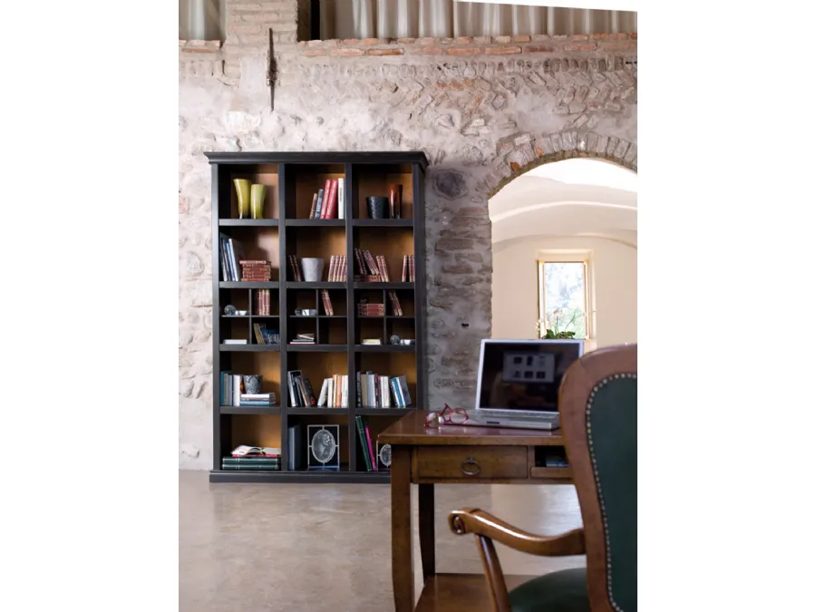 Libreria classica Renata in legno laccato di Tonin Casa