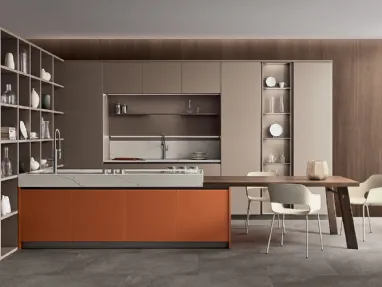 Libreria divisoria Living 04 di Veneta Cucine