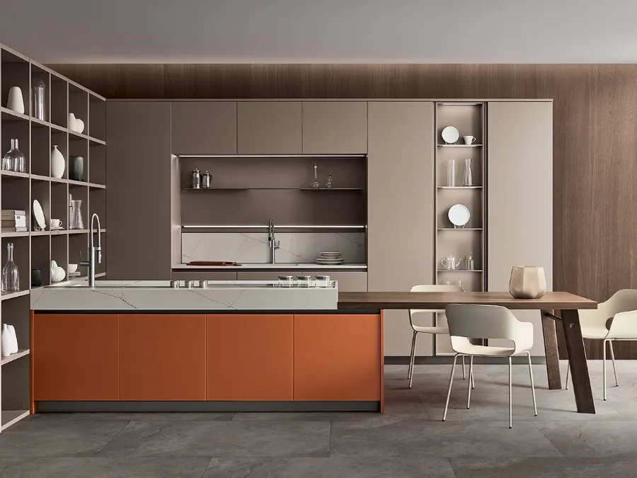 Libreria divisoria Living 04 di Veneta Cucine