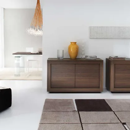 Madia Picasso a due ante P8 in Rovere finitura Coke di Riflessi