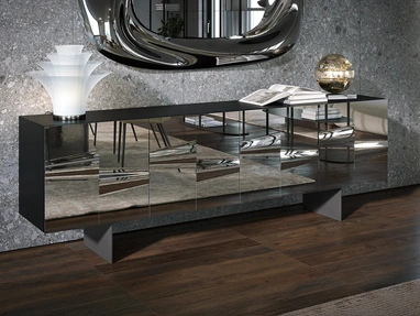 Madia in vetro fuso Saffira di Tonin Casa