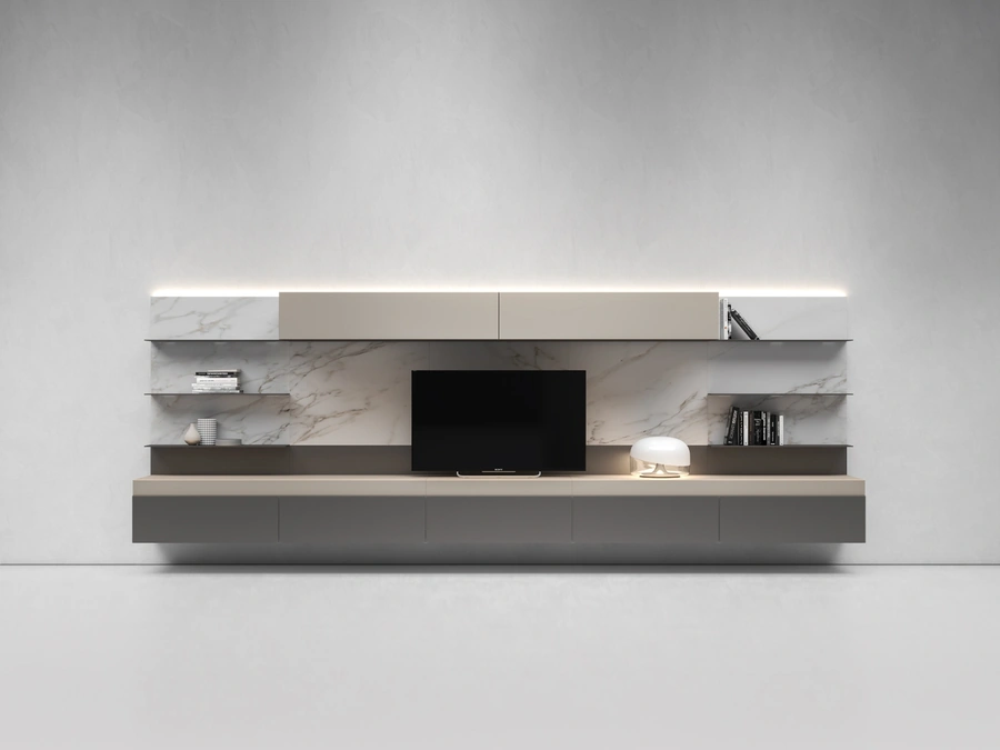 Mobile Porta Tv I-ModulART E di Presotto