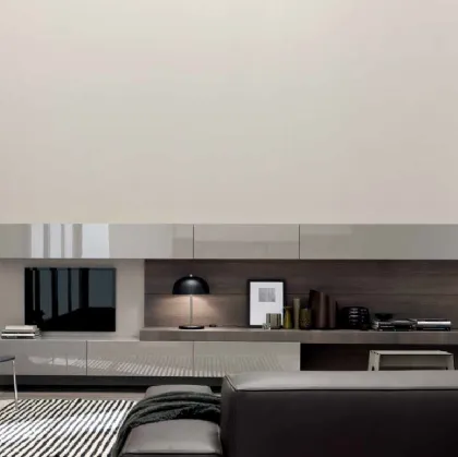 Parete Attrezzata Blade progetto 02 di Modulnova