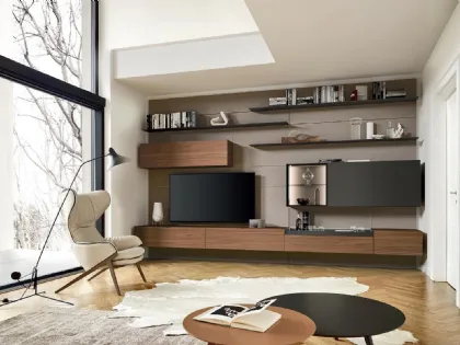 Parete Attrezzata Lampo di Sangiacomo