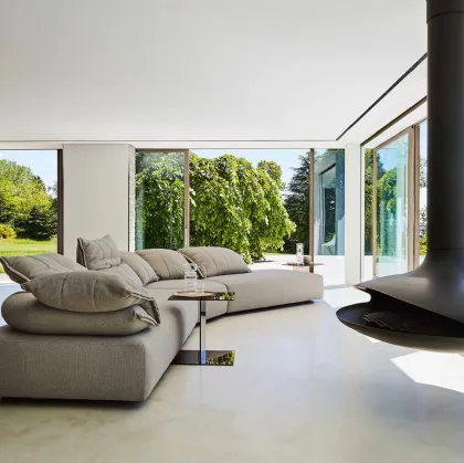 Divano di design in tessuto Flick Flack di Ditre Italia
