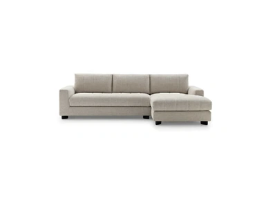 Divano in tessuto con penisola Luvon di Ditre Italia