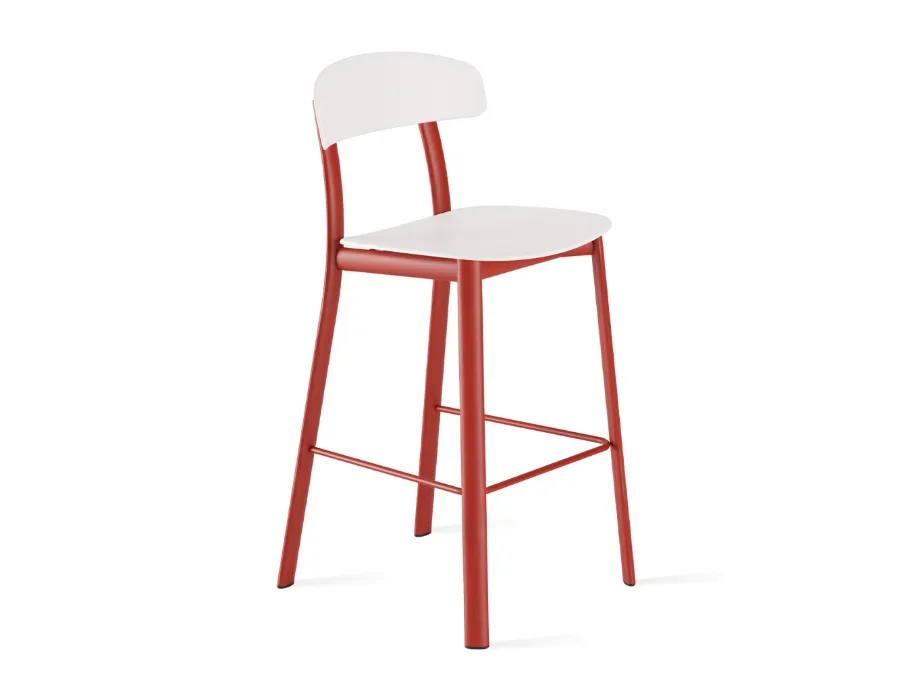 Sgabello Feluca Pop Kitchen Stool di Infiniti