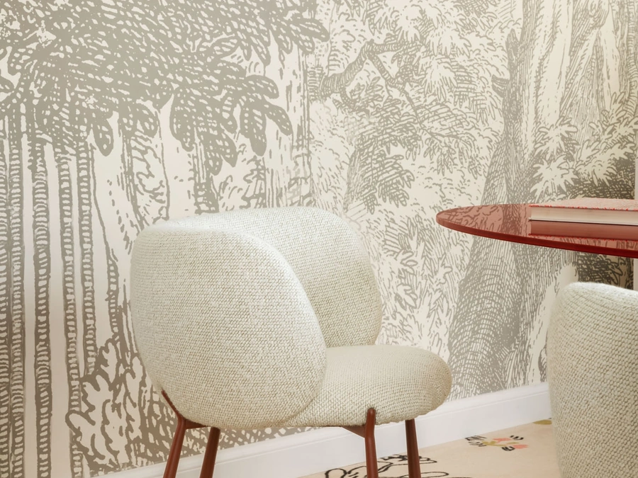 Sedia imbottita Mys di Midj