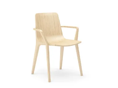 Sedia Seame 4 Legs with Arms di Infiniti
