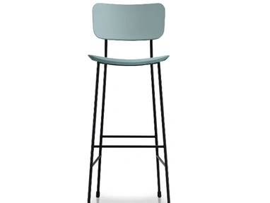 Sgabello in cuoio Master di Midj