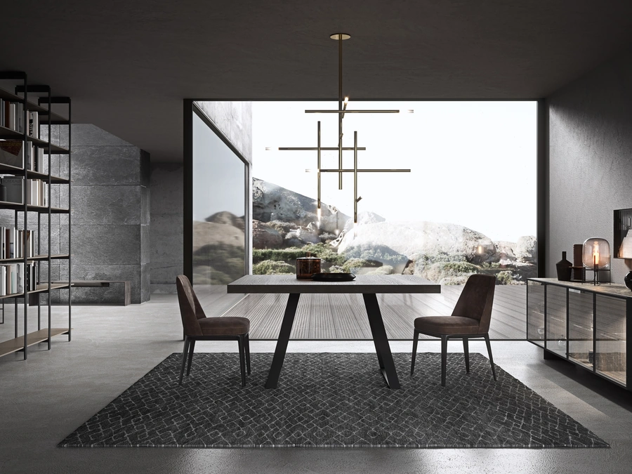 Tavolo Blade Wood di Modulnova