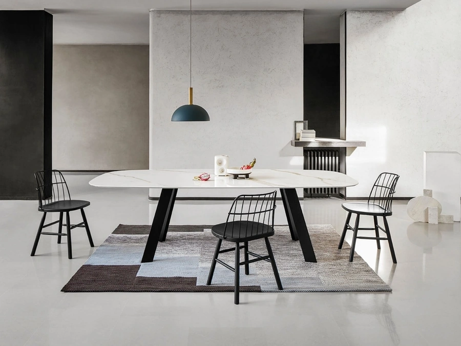 Tavolo in cristalceramica Alexander di Midj