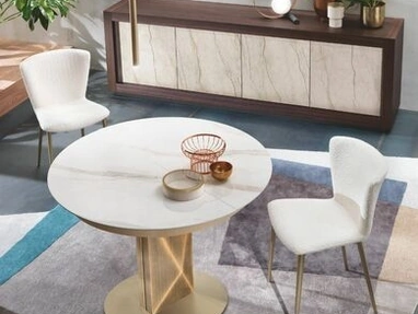 Tavolo Sabino Round di Riflessi