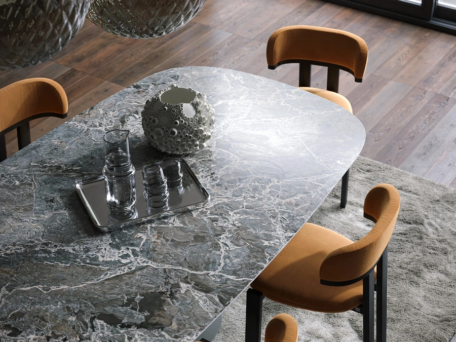 Tavolo Sipario in ceramica di Tonin Casa