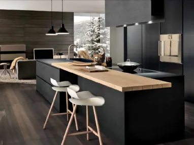 Cucina Design Blade progetto 01 di Modulnova
