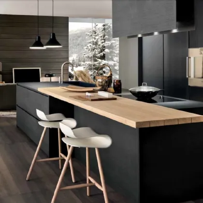 Cucina Design Blade progetto 01 di Modulnova